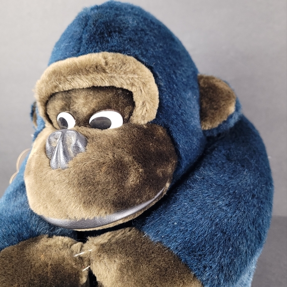 SEMO Cuddlies Gorilla Stuffed Plush Animal Vintage - Picture 3 of 15